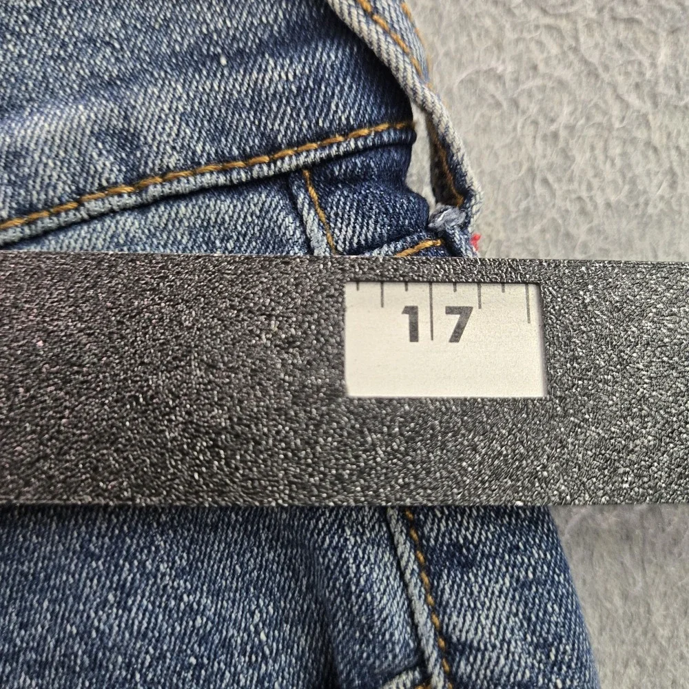 True Religion Men Jeans 32‎ Blue Denim Embroidered RICKY Relaxed Straight